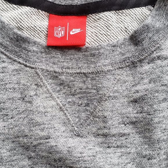 Minnesota Vikings Nike NFL Sweatshirt 2XL XXL Gray - Picture 7 of 9